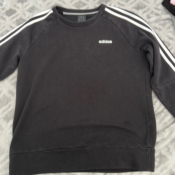 adidas black crew neck - Picture 1 of 3
